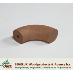 mahonie  graden bocht rond  mm