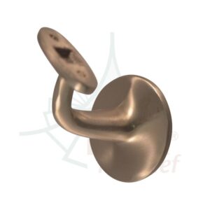 muurleuningdrager ma edelstaal mat nikkel